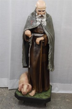 restauro della statua finito